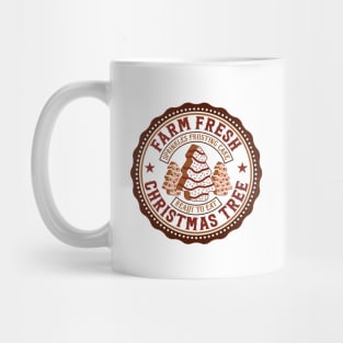 farm fresh christmas tree classic christmas Mug